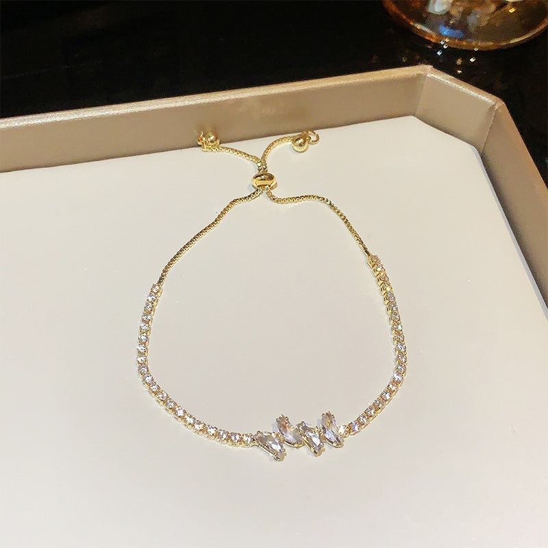 Wholesale Zircon Love Bracelet Cute Style Zircon Bracelets ACC-BT-Miaosi005