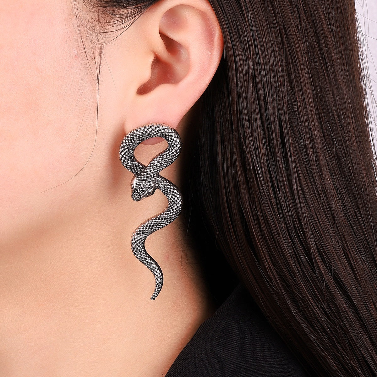 Wholesale Fashion Snake Earrings Alloy Electroplated Women' s  Party Accessory