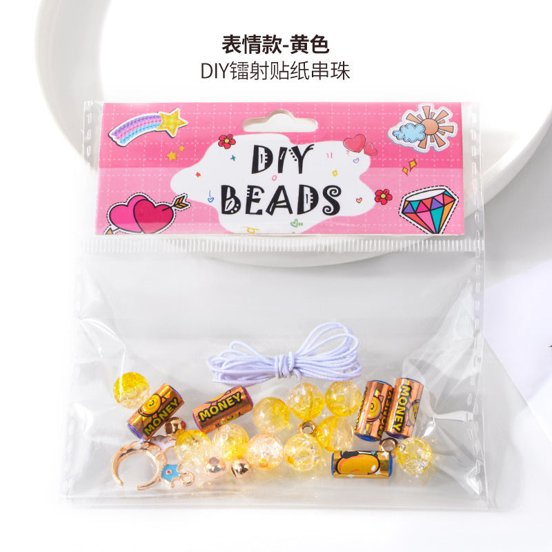Wholesale 5pcs Stickers  Beads  Stickers Beads Bracelet