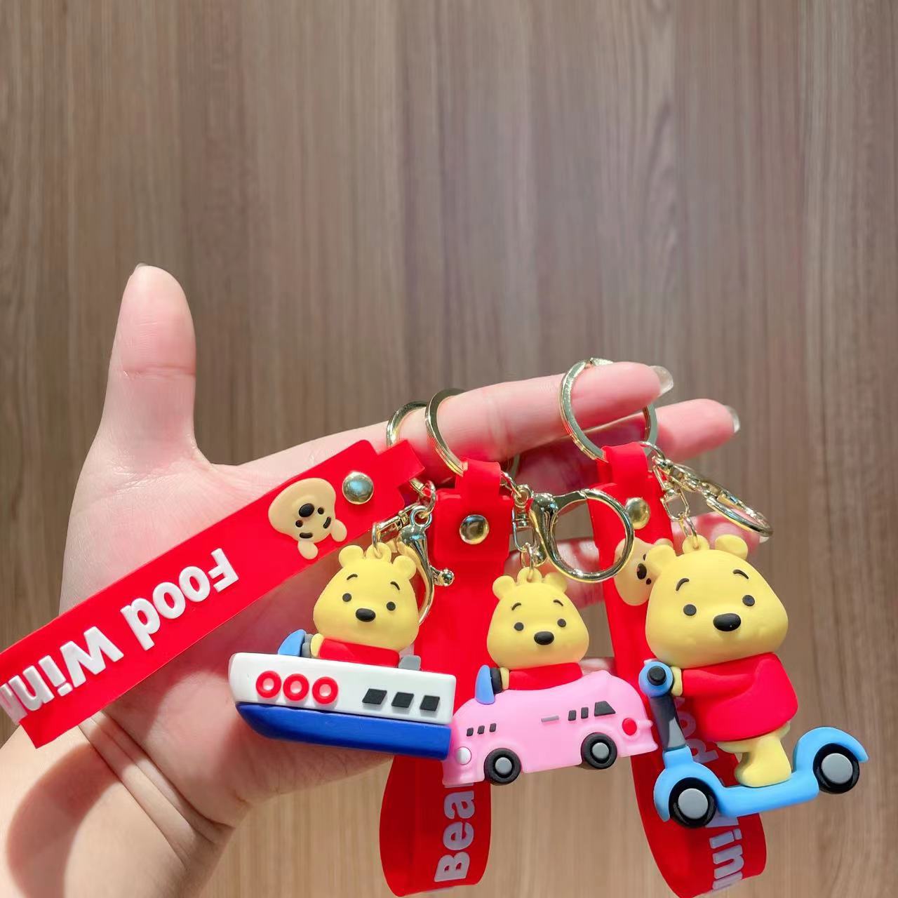 Wholesale Cartoon Cute Silicone Keychain ACCVIP-KC-Qichu004