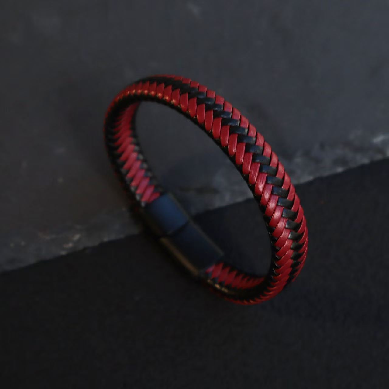 Wholesale Stylish Tree of Life Anchor Punk Magnetic Clasp Bracelet Unisex Fashion Accessory Boutique Gift