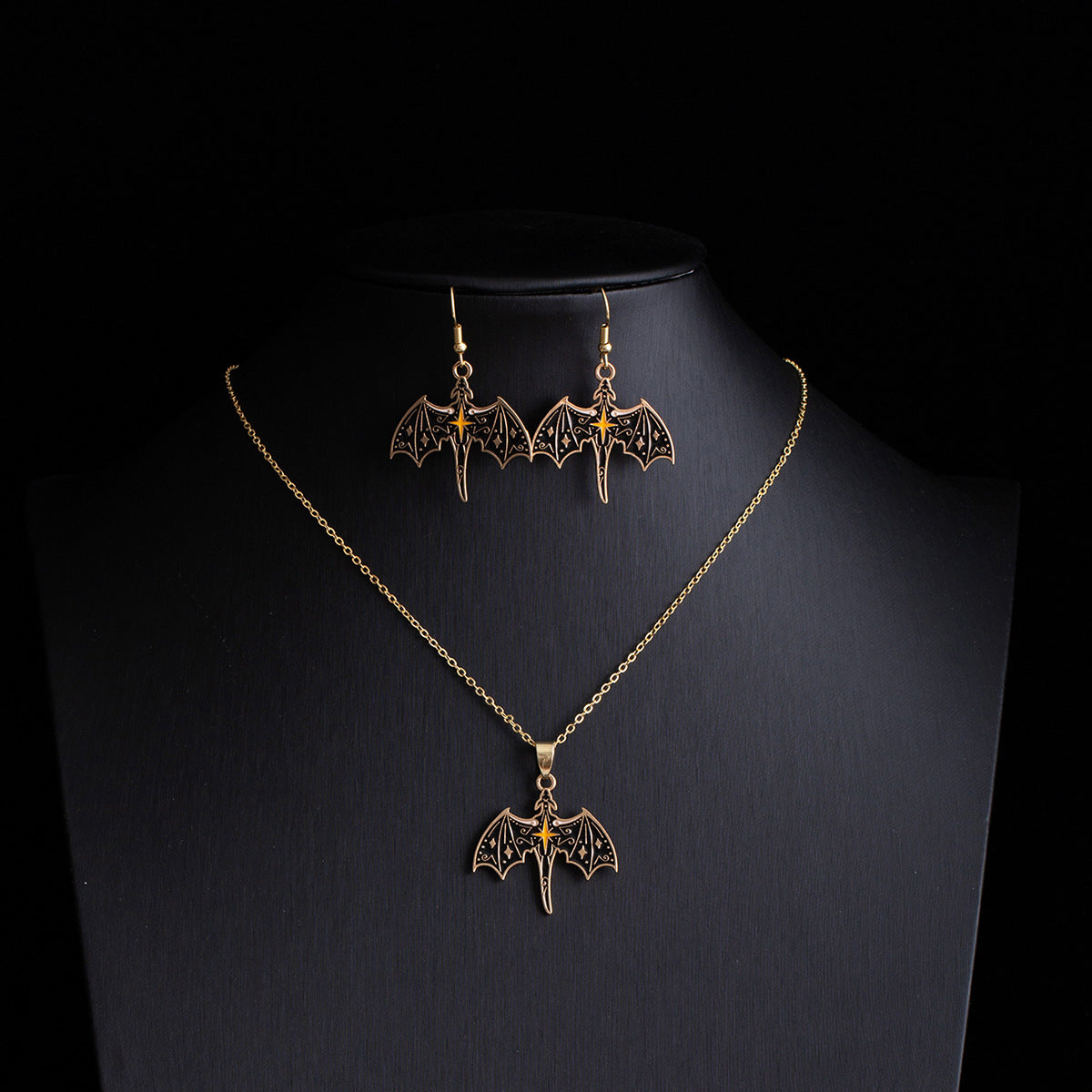 Wholesale Gothic  cartoon ghost earrings skull jewelry