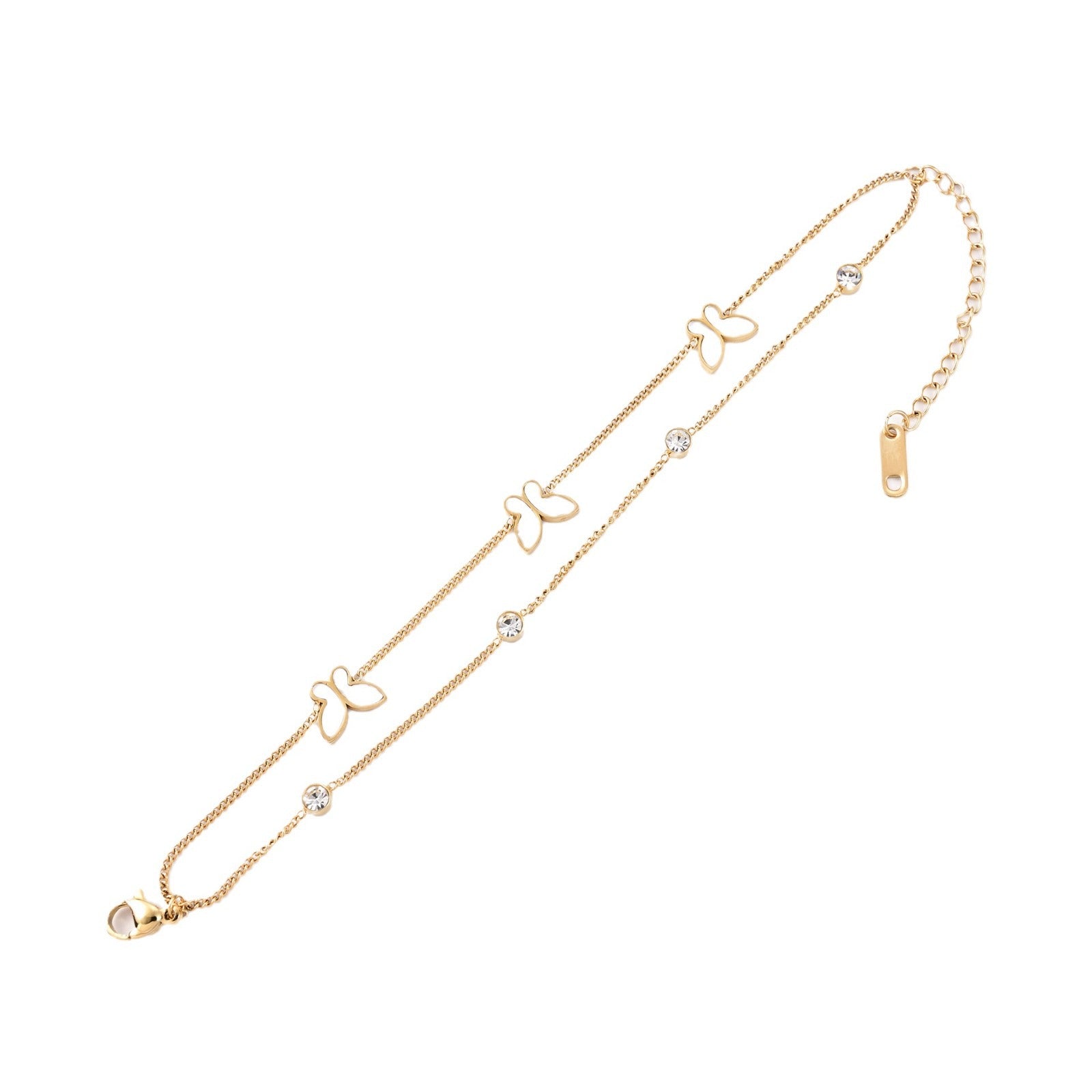 Wholesale Light Luxury Bracelet Bow Titanium Steel Bracelets ACC-BT-KaiXing001