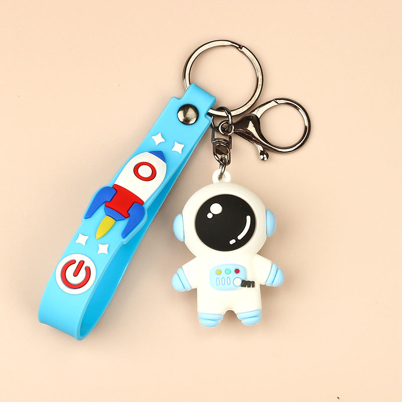 Wholesale Cartoon Silicone Astronaut Cute Keychains ACC-KC-HongAo001