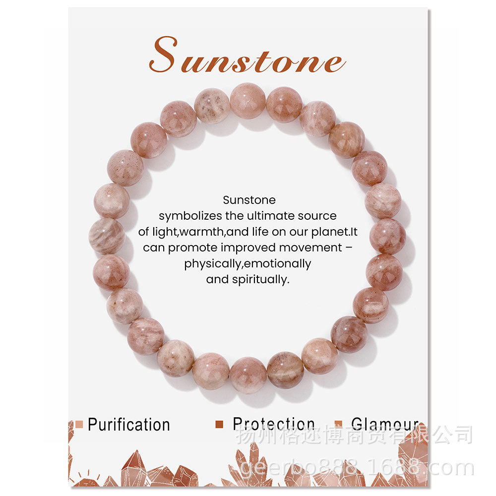 Wholesale Colorful Natural Stone Bracelets ACC-BT-GEB003