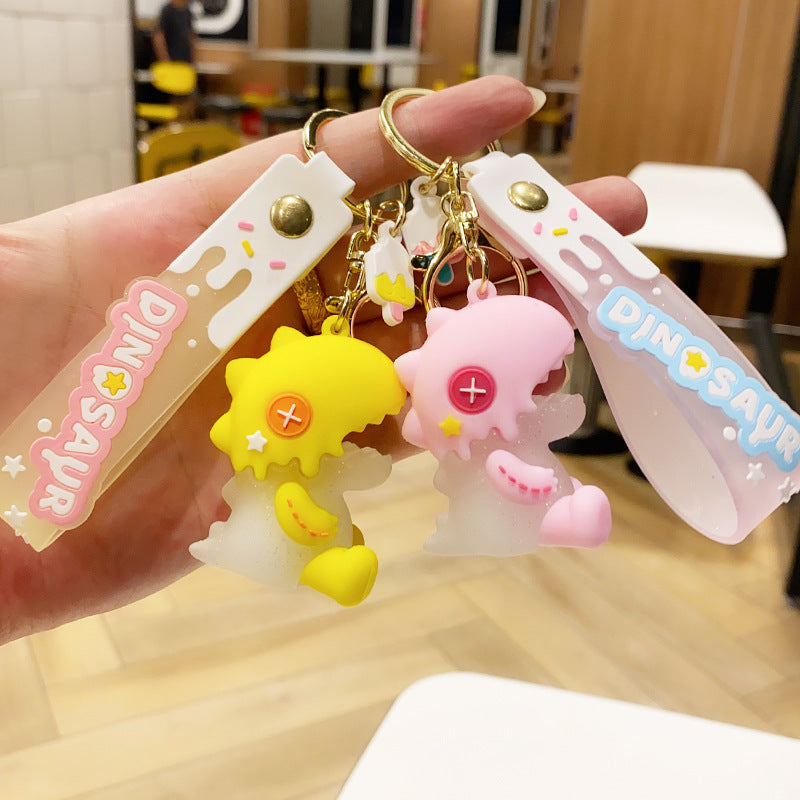 Wholesale Cartoon Cute Dinosaur PVC Keychain Cute Keychain ACC-KC-ErLu008