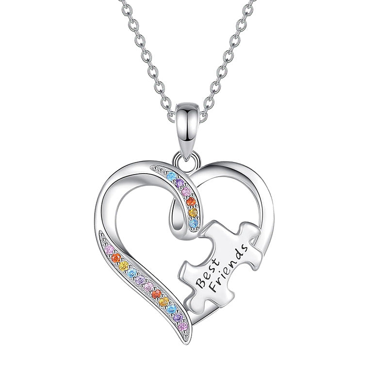 Wholesale  Love Heart-shaped Pendant Jewelry Necklaces
