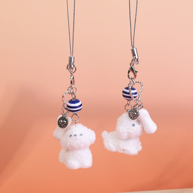 Wholesale Cute puppy keychain