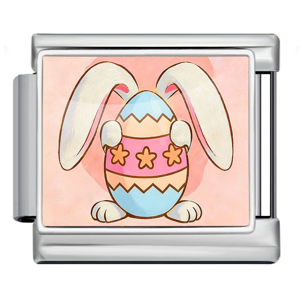 Wholesale Easter Egg Design Stainless Steel Bracelet,  Fashion Accessory for Boutique Resale