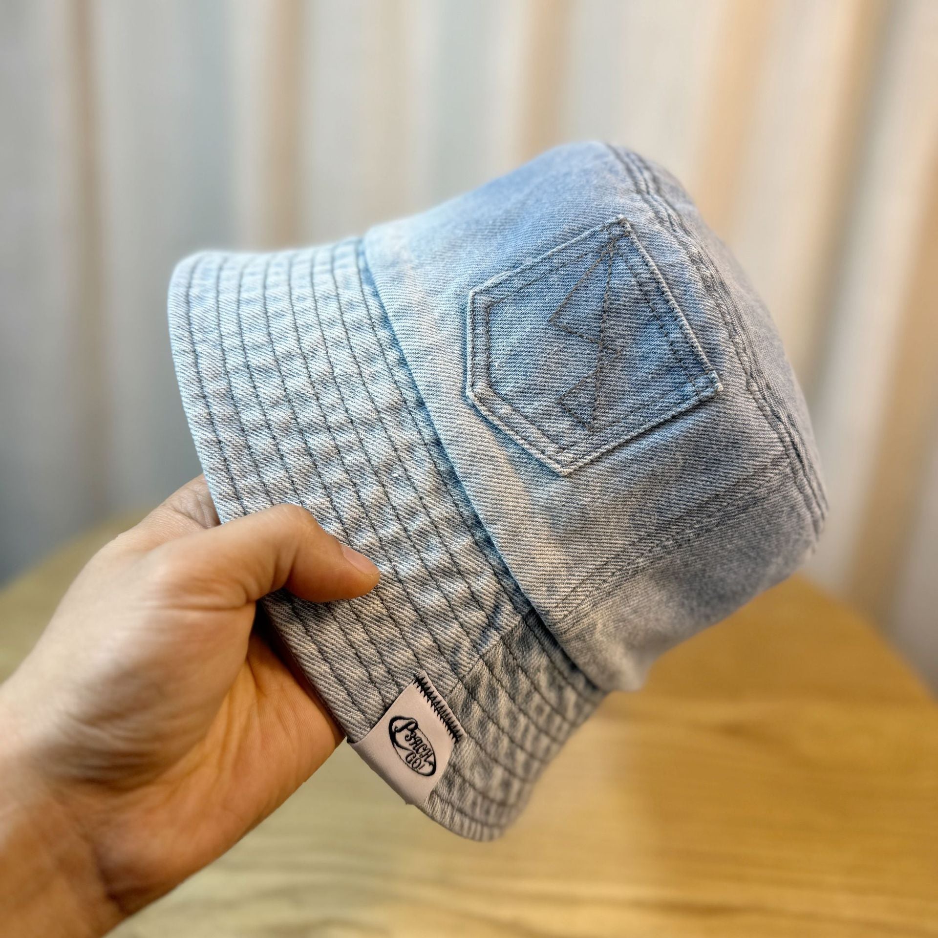 Wholesale Washed Denim Fisherman Hat Bucket Hat