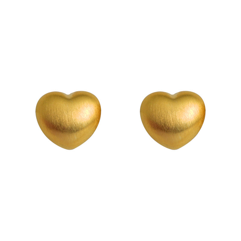Wholesale Love Small Ear Studs  Heart Earrings
