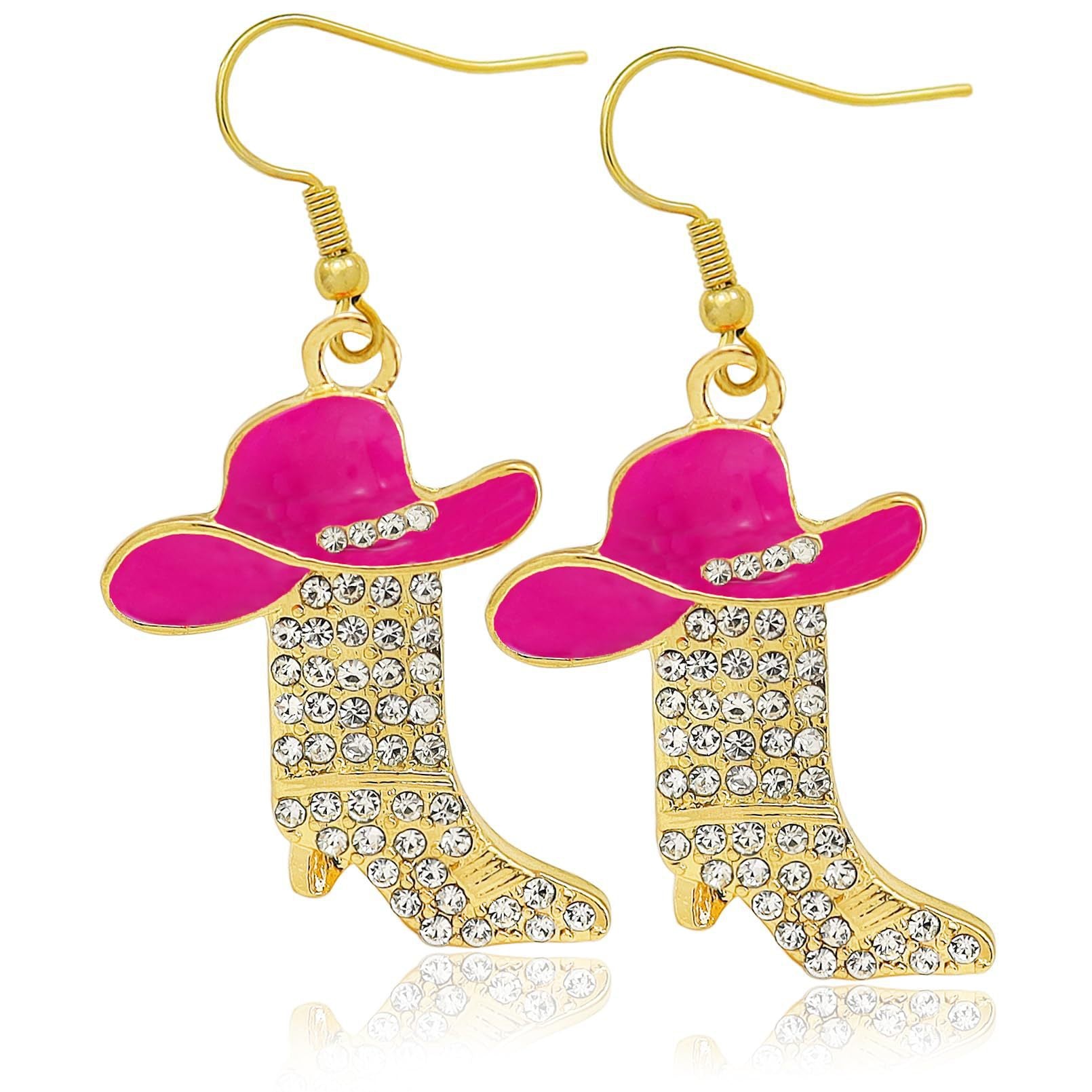 Wholesale Diamond Boot Earrings