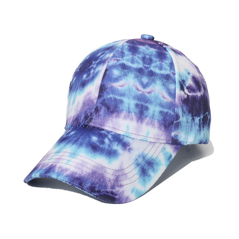 Wholesale baseball cap sunshade tie-dyed baseball cap