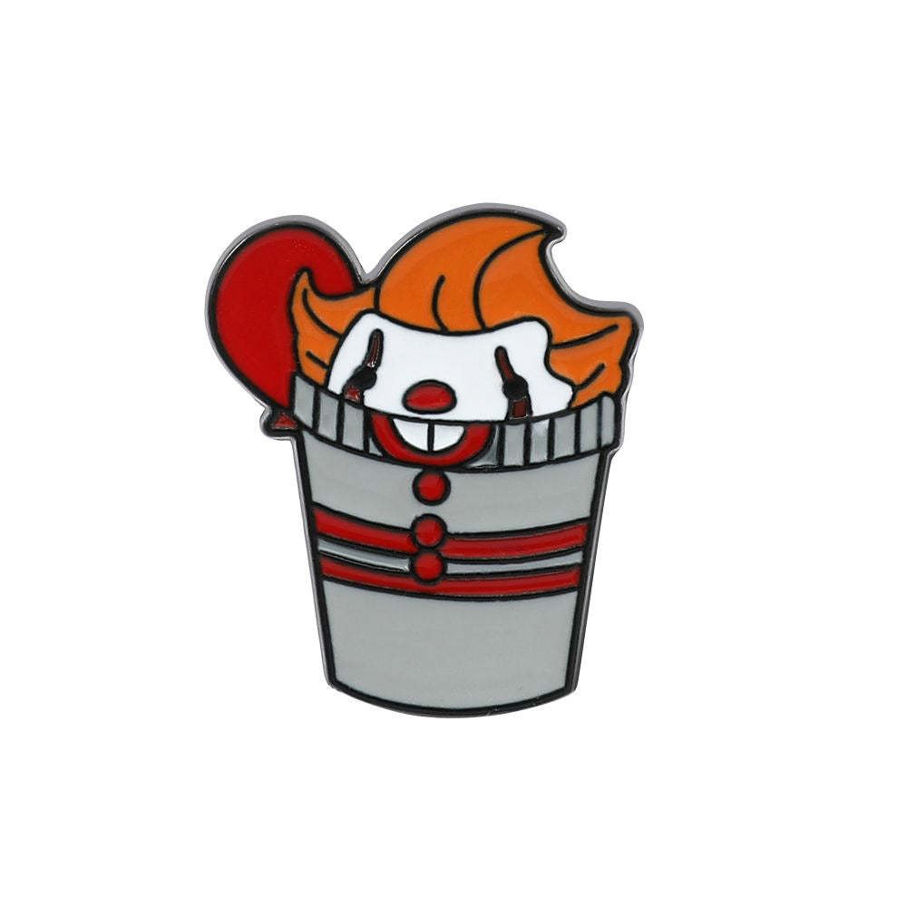 Wholesale  5pcs Scream Series  Metal Brooch