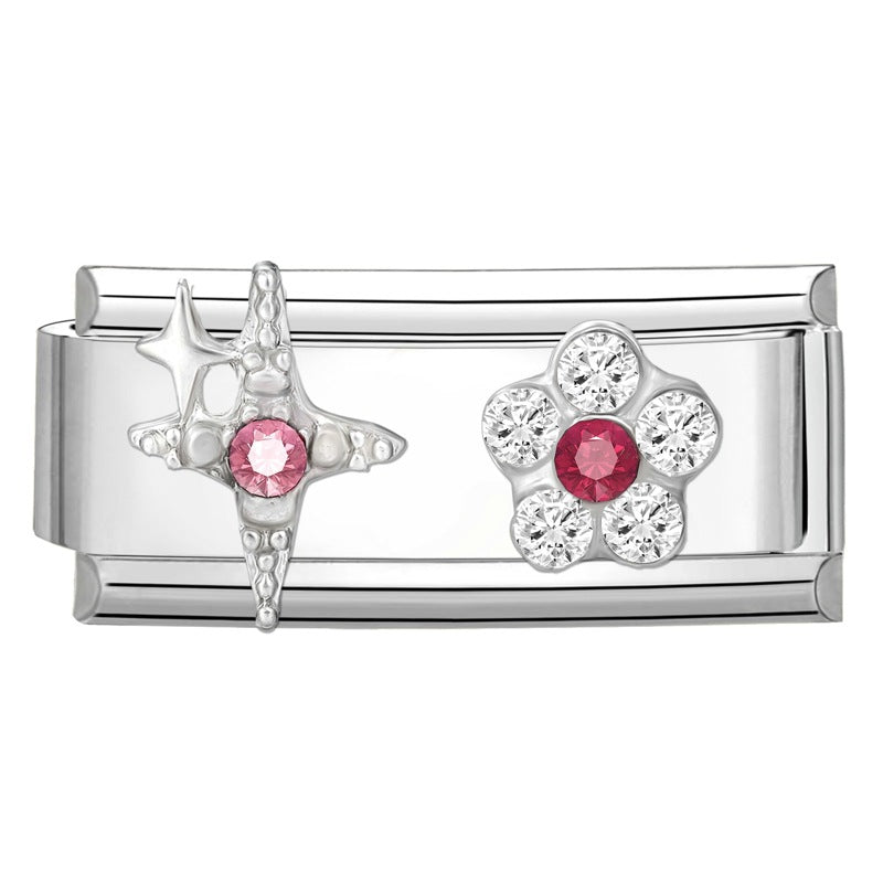 Wholesale Italian Charm Bracelet 9mm DIY Creative Simple  Creative Stainless Steel Composable Bracelet