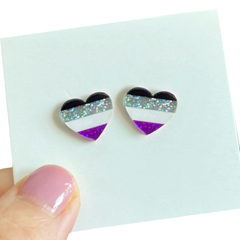 Wholesale  Rainbow Flag Earrings