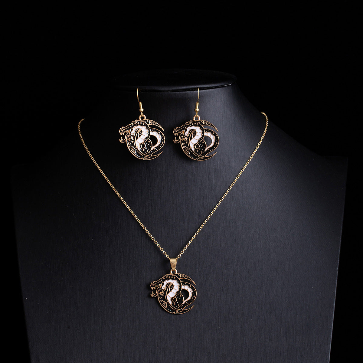 Wholesale Gothic  cartoon ghost earrings skull jewelry