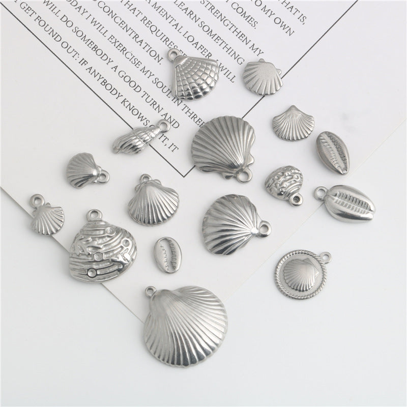 Wholesale Stainless steel shell conch pendant