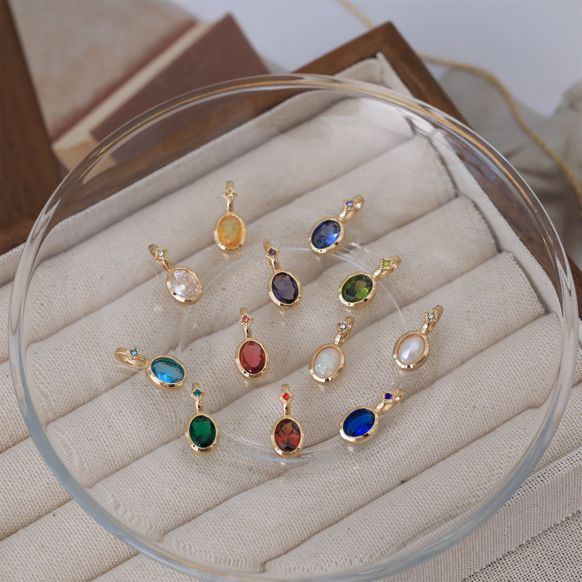 Wholesale Twelve Birthstone Necklace