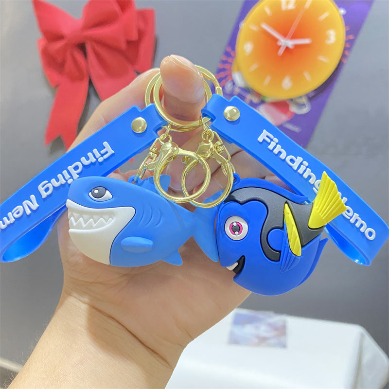 Wholesale Cartoon PVC Soft Glue Keychain ACCVIP-KC-WuY002