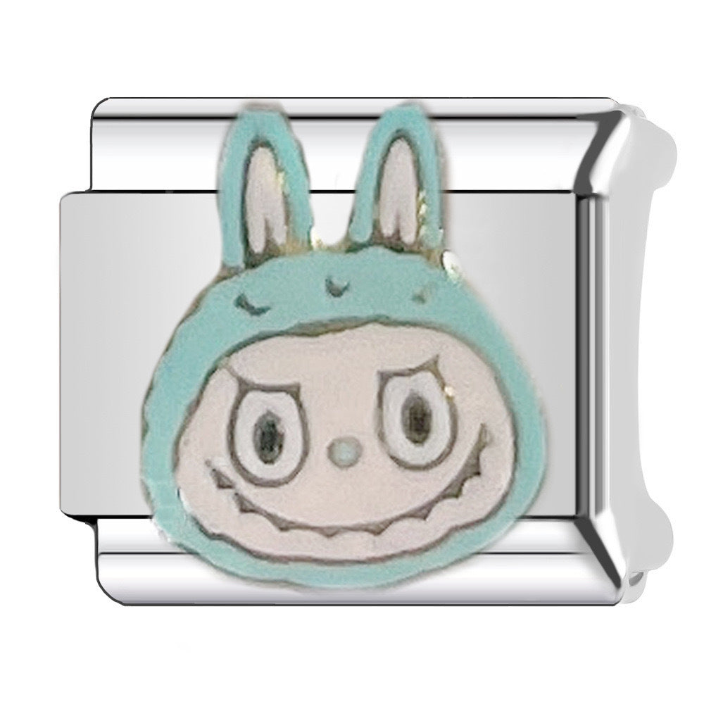 Wholesale Italian Charm Bracelet 9mm DIY Splicing Cute Cartoon Stainless Steel Composable Bracelet