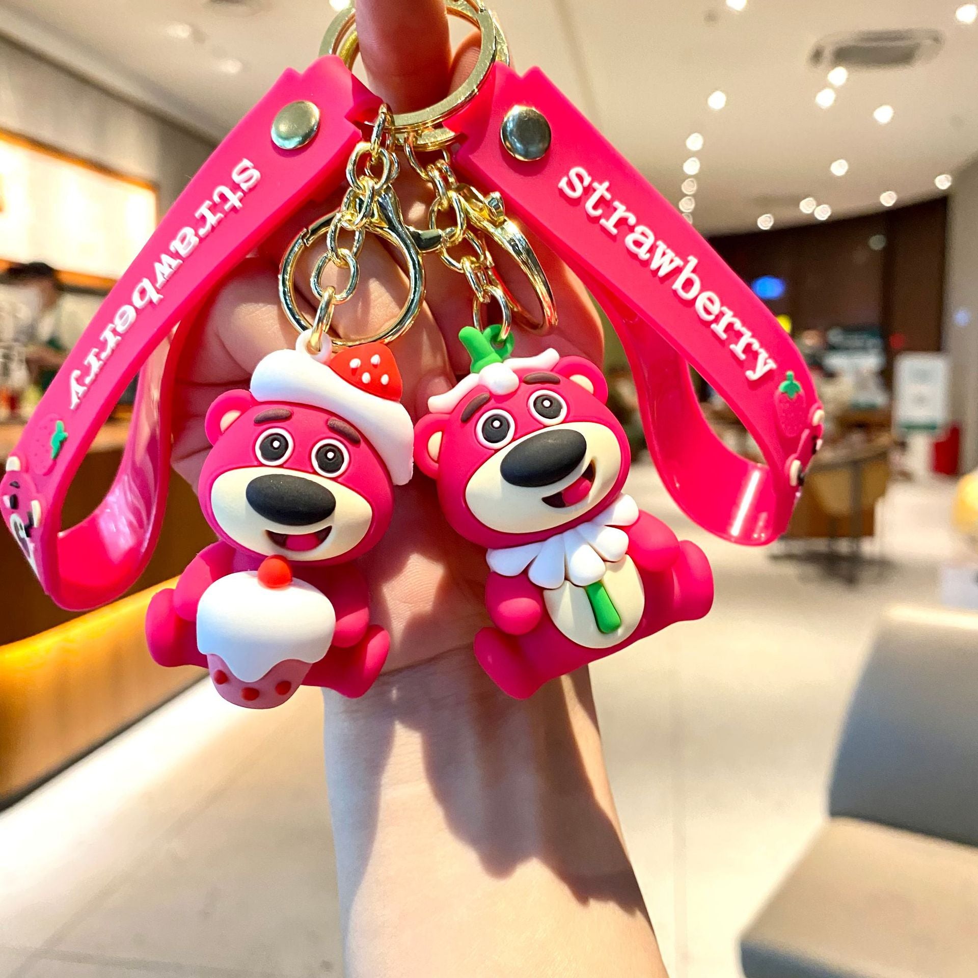 Wholesale Cartoon Cute Silicone Keychains ACC-KC-MingTian003