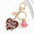 Wholesale  wooden  Mother's Day letter tassel keychain