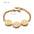 Wholesale Stainless Steel  Gold Coin Bracelet