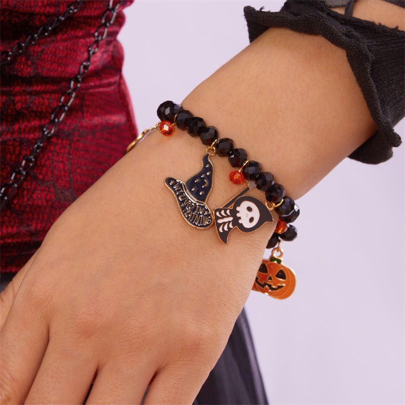 Wholesale Halloween Bracelet  Halloween Beaded Bracelet
