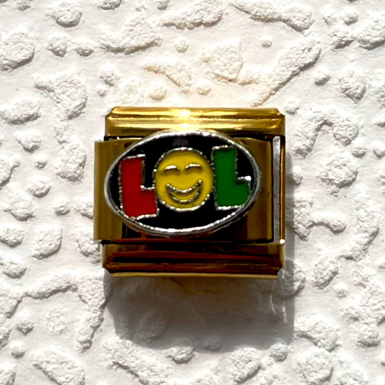 Wholesale 5pcs Italian Charm Bracelet 9mm DIY Splicing Gold Base Dice Series Stainless Steel Composable Bracelet