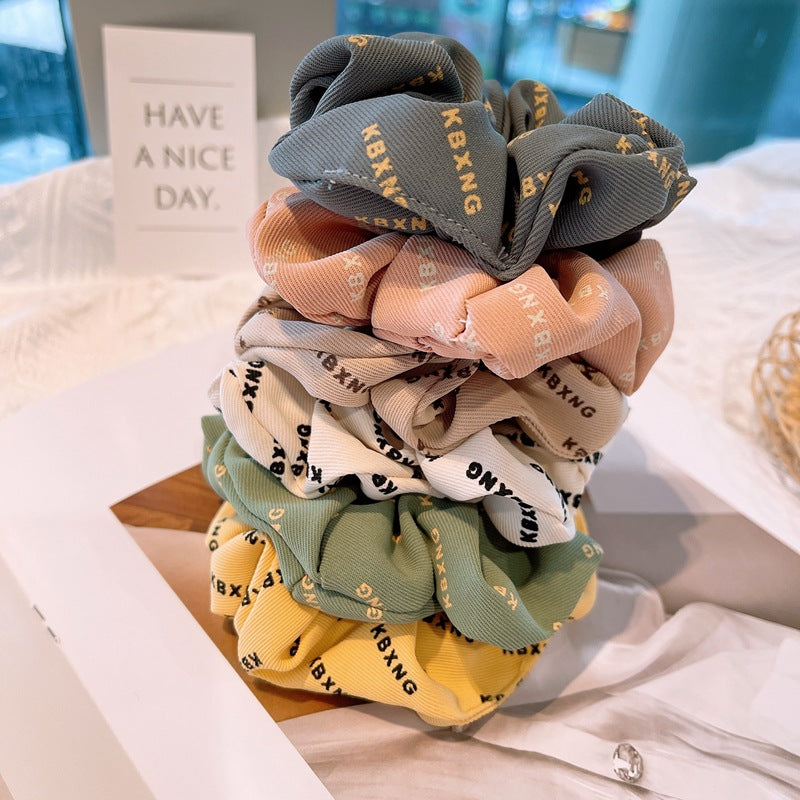 Wholesale Retro Letter Polka Dot Large Intestine Circle ACC-HS-Huaj001