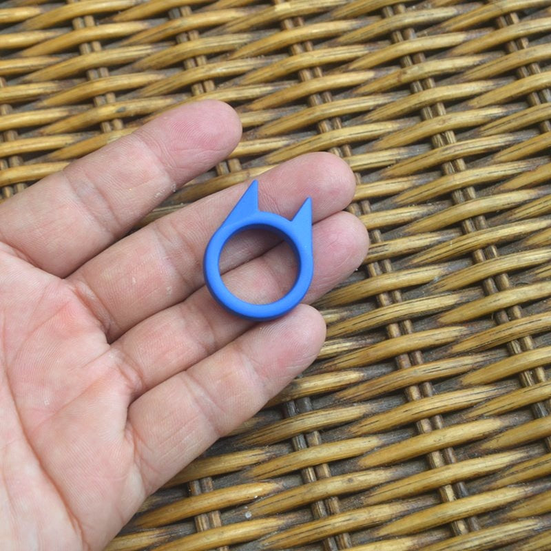 Wholesale Single Finger Buckle Outdoor Products Ring Keychains ACC-KC-KaBiao011