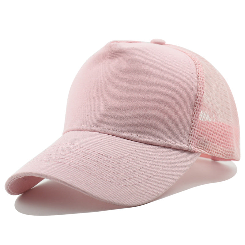 Wholesale Solid Color Five Panel Mesh Hat Baseball Cap ACC-HT-Xiny011