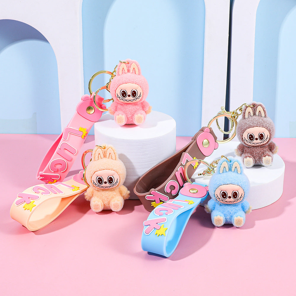 Wholesale Cute cartoon silicone keychain ACCVIP