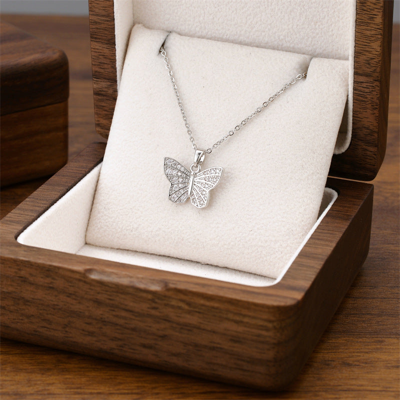 Wholesale Titanium Steel Luxury Necklace ACC-NE-Quanx001