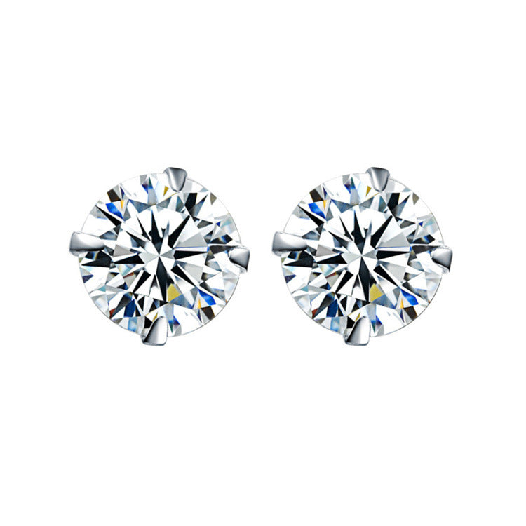 Wholesale Sterling Versatile Mini Zirconia Stud Earrings