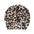 Wholesale Children's Autumn/winter Knitted Hat Large Bow Tie In Leopard Print Hat