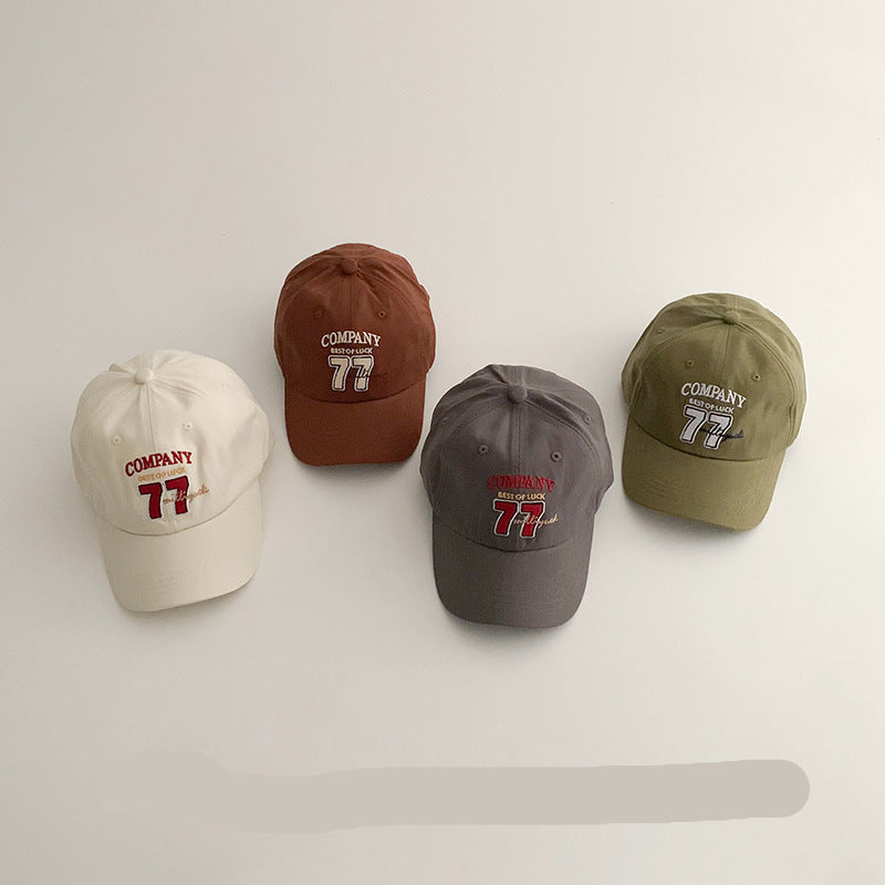 Wholesale  Letter Embroidered Kids Hat Baseball Cap