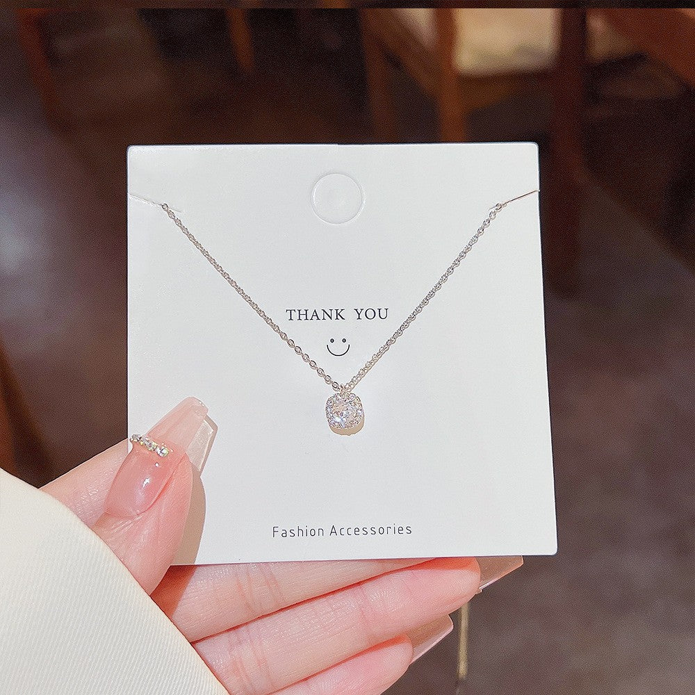 Wholesale Titanium Steel Non-fading Necklace Clavicle Chain Choker Necklace ACC-NE-Xiyue001