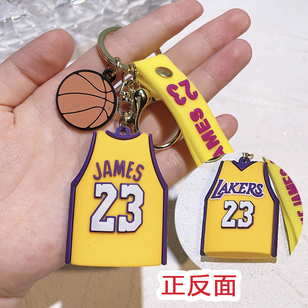 Wholesale Basketball jersey keychain