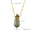 Wholesale Light Luxury Natural Stone Aroma Bottle Pendant Stainless Steel Necklace