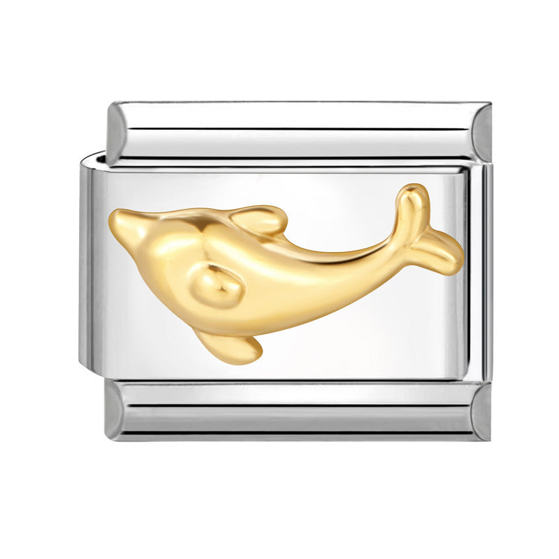 Wholesale Italian Charm Bracelet 9mm DIY Splicing Removable  Stainless Steel Composable Bracelet