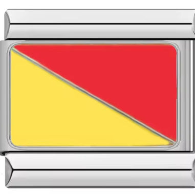Wholesale  Module Flag Stainless Steel Bracelet - Trendy Fashion Accessory Gift