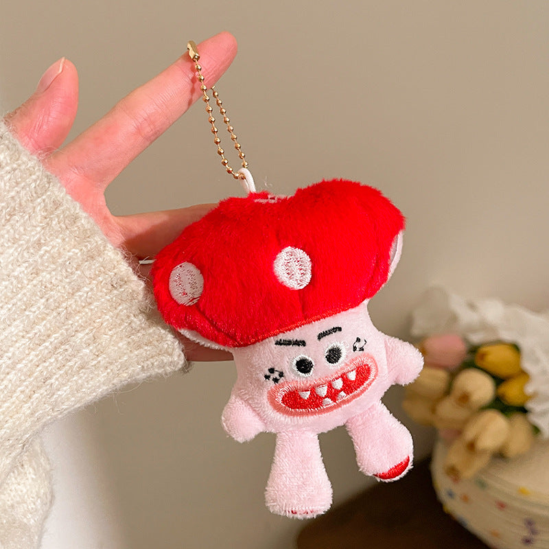 Wholesale Cute plush vegetable doll keychain