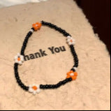 Wholesale Dopamine Rainbow Rice Bead Bracelet Glass Handmade Beads Trendy Jewelry Accessory For Women And Girls