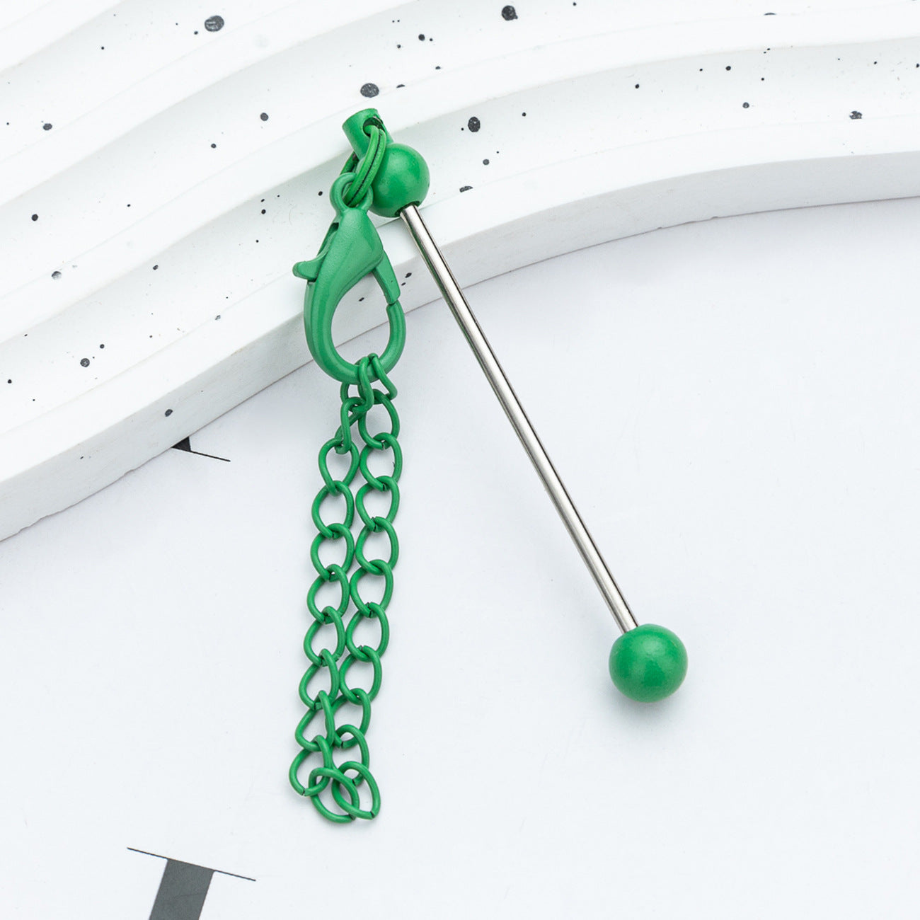 Wholesale Mini Beaded Candy Color Keychain