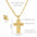 Wholesale  retro stainless steel necklace  cross pendant jewelry
