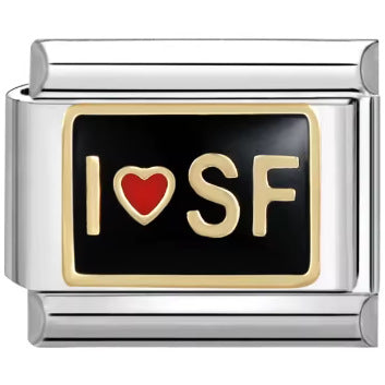 Wholesale Italian Charm Bracelet 9mm DIY Splicing Brown Leopard Star and Moon Stainless Steel Composable Bracelet