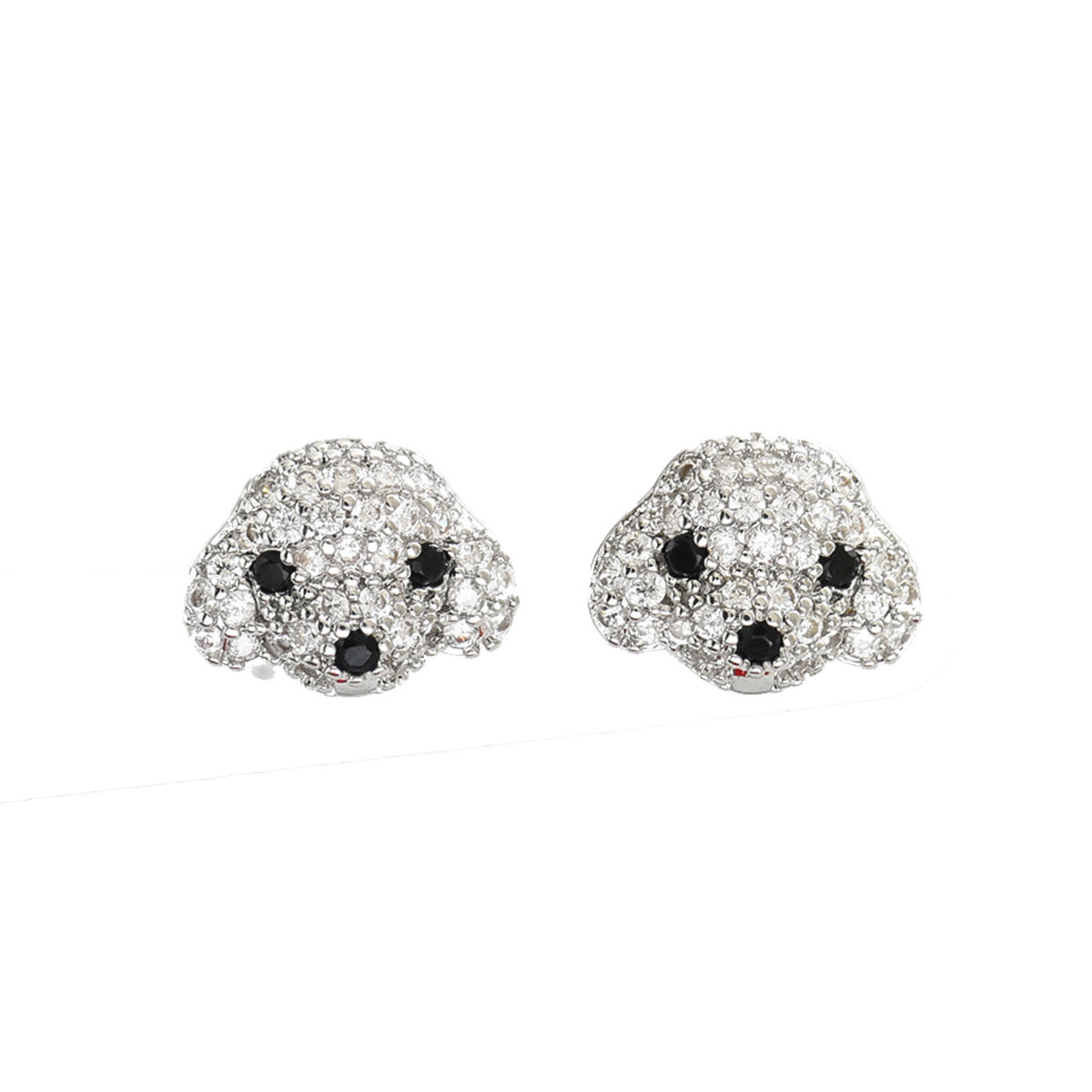 Wholesale Zirconia Puppy Copper Earrings ACC-ES-BaSha007