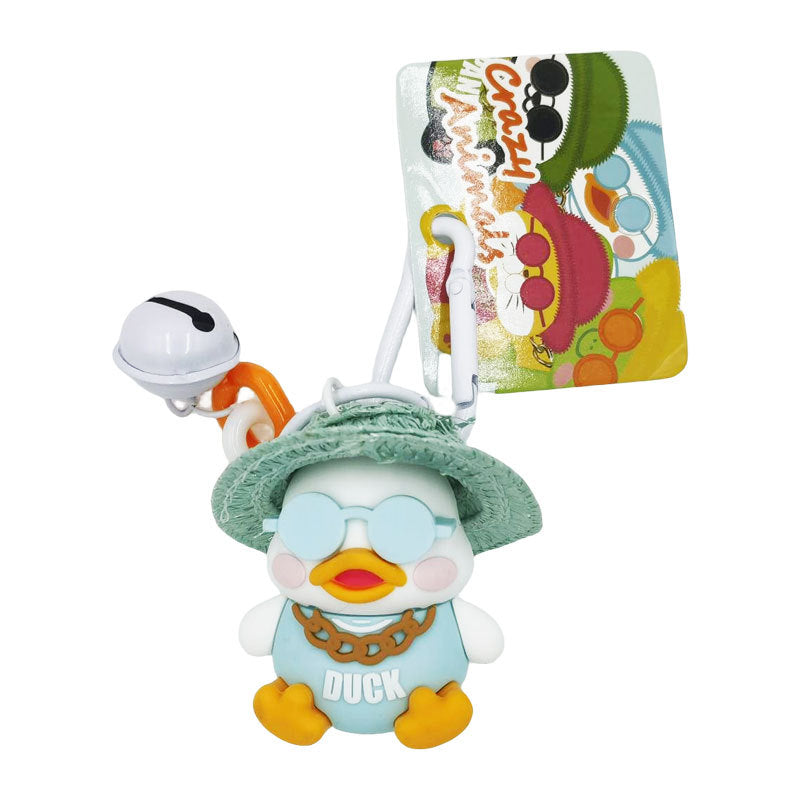 Wholesale Cartoon Panda PVC Soft Glue Cute Anime Keychains ACC-KC-HangLi009